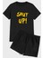 Shut Up Baskı Şort Takım 1