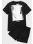 Only Trendwear Live In The Moment Baskı Şort Takım 1
