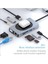 9in1 USB Type-C Hub Port Adaptör 4K HDMI USB Ethernet Pd Girişli 15W Kablosuz Şarj 3