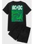 Only Trendwear Ac Dc Baskı Şort Takım 1