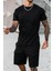 Only Trendwear Unisex Pamuklu Penye Şort Takım 3