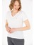 Kadın Ekru T-Shirt 50262532-VR019 1