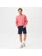 Erkek Pembe Classic Fit Uzun Kollu Keten Gömlek W35101T.6TH 3