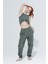 Zoe Bisiklet Yaka Kruvaze Model Örme Crop T-Shirt 1111 3