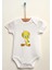 Tweety Baskılı Organik Pamuklu Unisex Beyaz Body Zıbın Çıtçıtlı 3