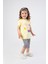 Kız Bebek Kaprili Kısa Kollu Yummy Baskılı Bandanalı Yazlık Basic Alt-Üst Takım 6-24 Ay 10