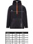 Çocuk Polar Yarım Fermuarlı Kapşonlu Kanguru Cep Sweatshirt Füme Unisex 3