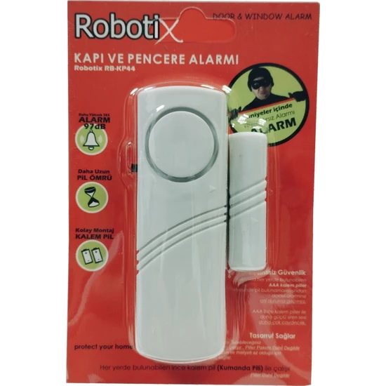 Robotix RB-KP44 Kapı ve Pencere Alarmı Ev Alarmı Hırsız Alarmı