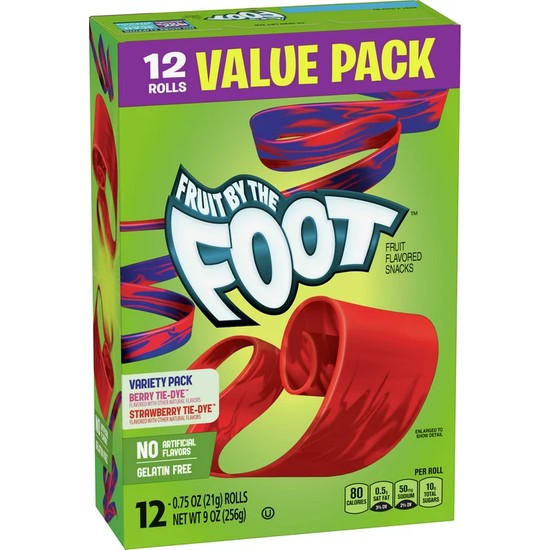 General Mills Fruit By The Foot 12 Rolls 256 gr Fiyatı