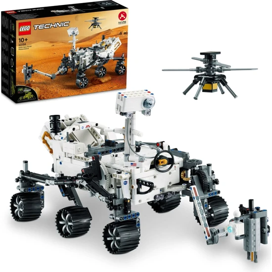 LEGO®  Technic NASA Mars Rover Perseverance 42158 - Bilim ve Uzay Projelerini Seven 10 Yaş ve Üzeri Çocuklar İçin  Yaratıcı Oyuncak Yapım Seti (1.132 Parça)