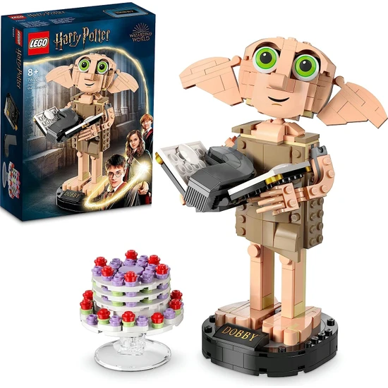 LEGO®  Harry Potter TM Ev Cini Dobby# 76421 - 8 Yaş ve Üzeri Çocuklar İçin  Koleksiyonluk Yaratıcı Oyuncak Yapım Seti (403 Parça)