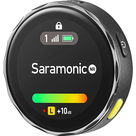 Saramonic Blinkme B2 Dokunmatik Ekranlı ve Kayıtlı 2 Kişilik Klipsli Kablosuz Mikrofon Sistemi