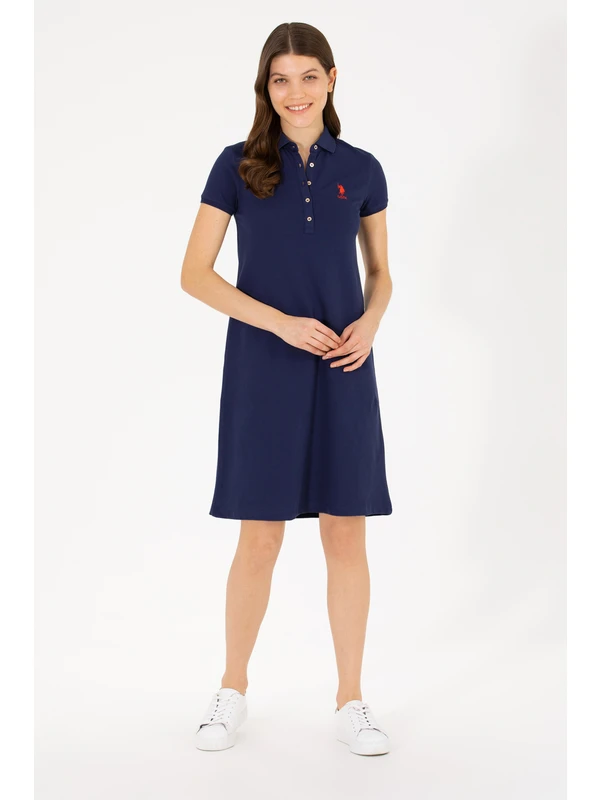 U.S. Polo Assn. Kadın Lacivert Örme Elbise 50262672-VR033