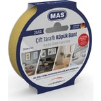 Mas Çift Taraflı Köpük Bant 25 mm x 5 M 2644 / Mas