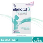 Bayer Elenatal 3 Doğum Sonrası ve Emzirme İçin 30 Kapsül Multivitamin ve Mineral Takviyesi