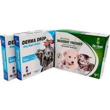 Dr. Sed 1-10 kg Köpek Parazitderi Koruma Damla 2 Paket + Ağız Kokusu Giderici Damla