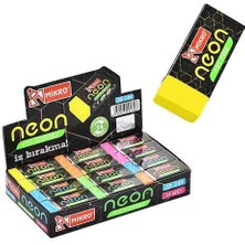 Mikro Silgi Soft Neon 2B 24 Adet Renkli Silgi Öğrenci Kırtasiye Ürünleri