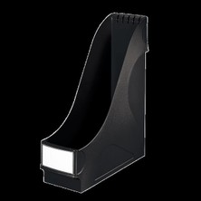 Leitz 2425T Kutu Klasör Plastik Magazinlik 9.8X31.8X29.1 Siyah (8 Adet)