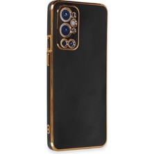 Microsonic Oneplus 9 Pro Kılıf Olive Plated Siyah