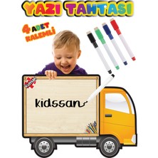 Kidssan Games Süper Şekilli Yazı Tahtası Yüksek Kaliteli Mukavva (Araba)