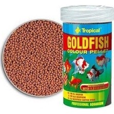 Tropıcal Goldfish Colour Pellet Size S 100 ml