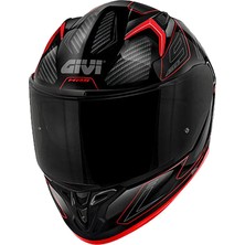 Givi 50.9 Enıgma Siyah-Tıtanıum-Kırmızı Kask
