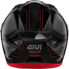 Givi 50.9 Enıgma Siyah-Tıtanıum-Kırmızı Kask