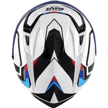 Givi 50.8 Mach1 Beyaz-Siyah-Kırmızı Kask