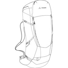 Vaude Skarvan 70+10 ML Sırt Çantası 12674