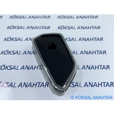 Köksal Anahtar Volkswagen Golf 8, Cupra Leon Formentor, Seat Leon Tarraco, Skoda Octavia Modelleri Için Silikon Anahtar Kılıfı Black