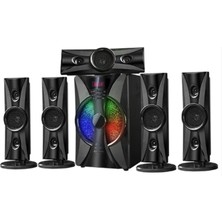 Platoon PL-4240 5d Super 5+1  Rgb Sd USB Fm Bluetooth Subwoofer Multimedia Ses Sistemi