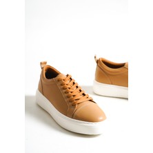 Mubiano  M3-N Nude Hakiki Deri Erkek Spor Ayakkabı & Sneaker