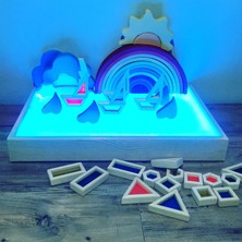Root Wooden Toys Waldorf Işıklı Etkinlik Tablası