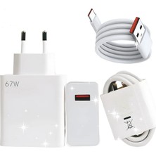 Type-C 67W (Watt) Ultra Hızlı Şarj Aleti Adaptör Kablo Set