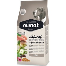 Ownat 12 kg Tavuklu Classic Light Adult Köpek Maması