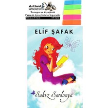 Sakız Sardunya Elif Şafak 151 Sayfa Karton Kapak 1 Adet Fosforlu Transparan Kitap Ayraç 1 Paket