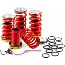 Auto Gp  Honda Civic Uyumlu Spor Helezon Yay Coilover Alçaltma Kiti Ayarlı 88-92