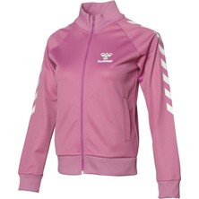 Hummel Kadın Hmlgenesis Zip Mor Sweatshirt Rahat Kesim Modern Tasarım 921135-9857