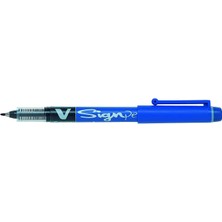 Xnews Pilot Sw-Vsp-L V-Signpen Kalem, Mavi