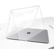 Nezih Case Apple Macbook Air 13.3 M1 2020 Kılıf 360 Derece Parlak Şeffaf Tam Korumalı A1932/A2179/A2337