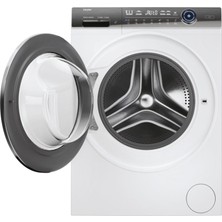 Haier HW120G-B14979U1S 12 kg Wi-Fi + Bluetooth Bağlantılı 1400 Devir Çamaşır Makinesi