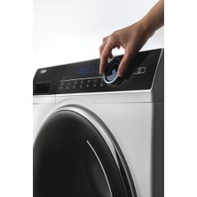 Haier HWD120-B14979-S 12 kg Yıkama 8 kg Kurutma 1400 Devir Kurutmalı Çamaşır Makinesi