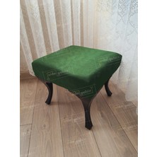 AldaGelsin 45 x 45 Düz Kapı Önü Ayak Ucu Puf Makyaj Pufu
