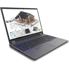 Lenovo Thinkpad P16 21D6003XTX07 I9-12950HX 64GB 1tbssd+1tbssd A4500 16" Qhd+ W11P Taşınabilir Iş Istasyonu