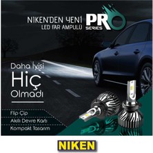 D1s led xenon far aydınlatma seti şimşek etkili niken pro 7500lm 2 adet