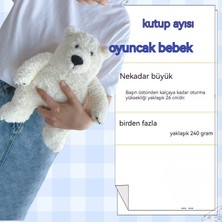 26CM Kutup Ayısı Oyuncak Bebek Peluş Oyuncak (Yurt Dışından)