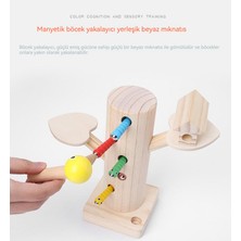 Çocuk Eğitici Çok Işlevli Manyetik Yakalama Oyuncağı (Yurt Dışından)
