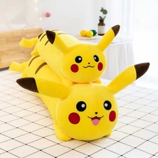 110CM Uzunluğunda Pikachu Bebek Peluş Oyuncak (Yurt Dışından)