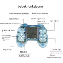 Yeni Şeffaf Saplı Oyun Konsolu Anahtarlık Oyuncak (Yurt Dışından)