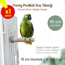 Vixpet Venty 10 cm 18 mm Pedikür Papağan Tüneği | Jako | Sultan | Monk | Lori | Jumbo Muhabbet | Kakariki | Senegal | Sevda | Cennet